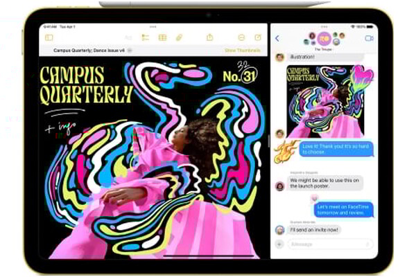Tablet Apple iPad 11.00" Apple A16 /256GB, 5G, żółty