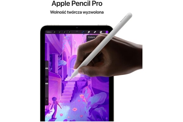 Tablet Apple iPad mini 8.30" Apple A17 /128GB, WiFi, księżycowa poświata