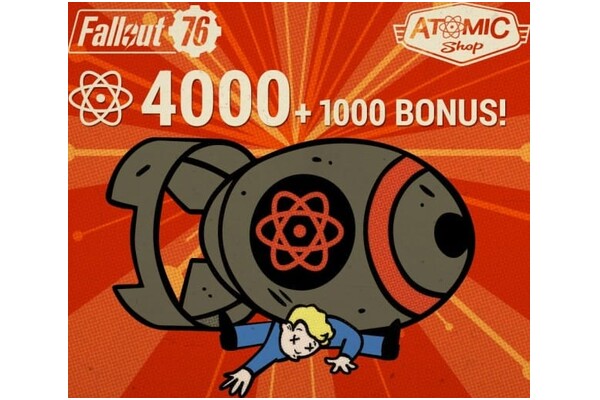 Fallout 76 Waluta wirtualna (Edycja 5000 Atoms) Xbox One