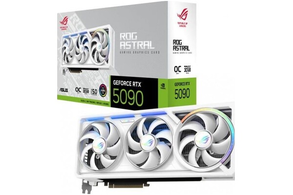 Karta graficzna ASUS RTX 5090 ROG White OC 32GB GDDR7