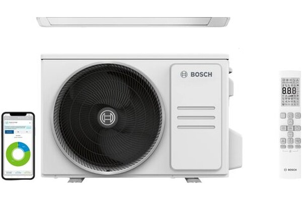 Klimatyzator ścienny SPLIT z montażem Bosch CL7000I 41 E Climate 4000W 60dB