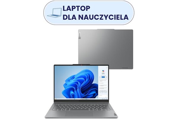 Laptop Lenovo IdeaPad 5 14.0" Intel Core i5 13420H INTEL UHD 16GB 512GB SSD Windows 11 Home szary