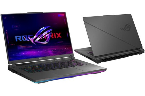 Laptop ASUS ROG Strix G16 16.0" AMD Ryzen 9 9955HX3D NVIDIA GeForce RTX 5070 Ti 32GB 2TB SSD Windows 11 Home szary
