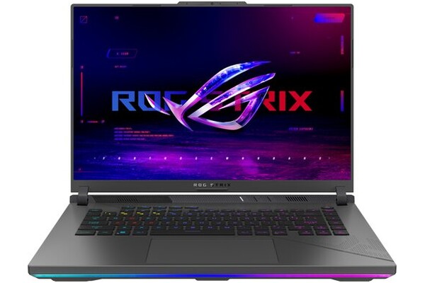 Laptop ASUS ROG Strix G16 16.0" AMD Ryzen 9 9955HX3D NVIDIA GeForce RTX 5070 Ti 32GB 2TB SSD Windows 11 Home szary