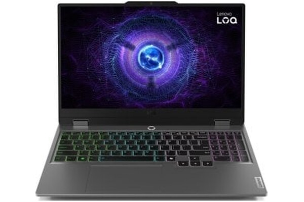 Laptop Lenovo LOQ 15 15.6" Intel Core i5 12450HX NVIDIA GeForce RTX 4050 24GB 512GB SSD M.2 Windows 11 Home szary
