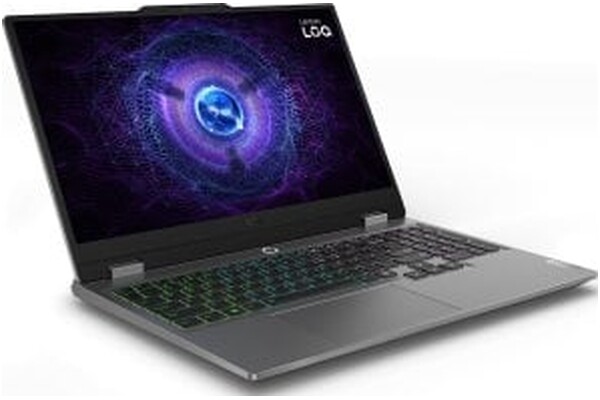Laptop Lenovo LOQ 15 15.6" Intel Core i5 12450HX NVIDIA GeForce RTX 4050 24GB 512GB SSD M.2 Windows 11 Home szary