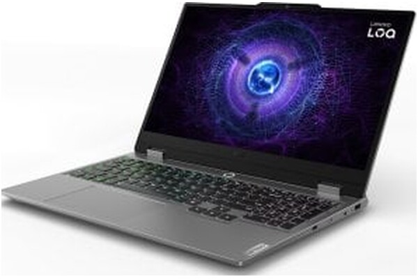 Laptop Lenovo LOQ 15 15.6" Intel Core i5 12450HX NVIDIA GeForce RTX 4050 24GB 512GB SSD M.2 Windows 11 Home szary