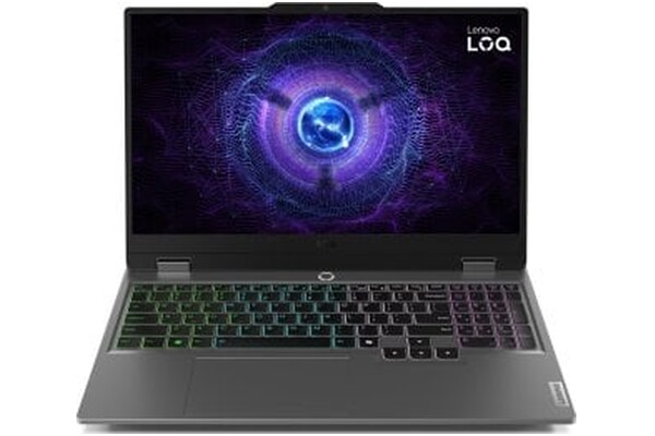 Laptop Lenovo LOQ 15 15.6" Intel Core i5 12450HX NVIDIA GeForce RTX 4060 24GB 512GB SSD M.2 Windows 11 Home szary