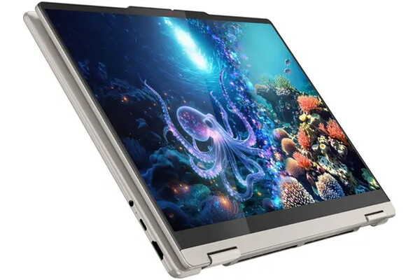 Laptop Lenovo Yoga 7 14.0" AMD Ryzen AI 5 340 340 AMD Radeon 840M 16GB 512GB SSD Windows 11 Home srebrny