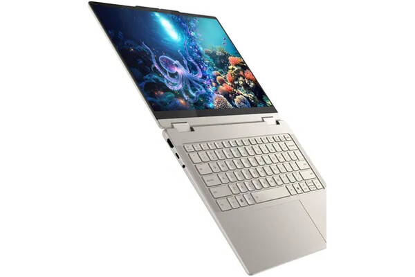 Laptop Lenovo Yoga 7 14.0" AMD Ryzen AI 5 340 340 AMD Radeon 840M 16GB 512GB SSD Windows 11 Home srebrny