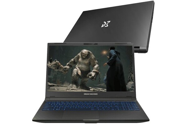 Laptop Dream Machines 15.6" Intel Core i5 12450H NVIDIA GeForce RTX 3050 32GB 1TB SSD czarny
