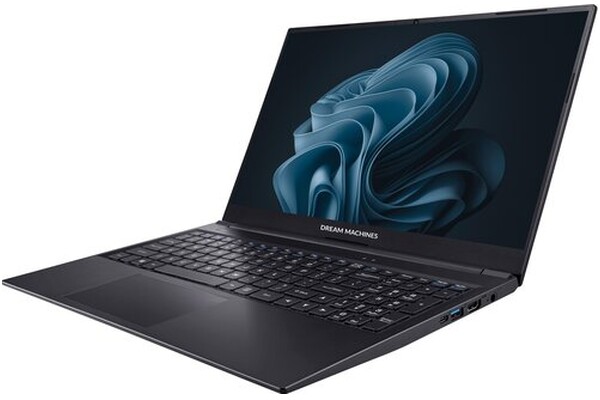 Laptop Dream Machines 15.6" Intel Core i5 1235U INTEL Iris Xe 16GB 1TB SSD czarny