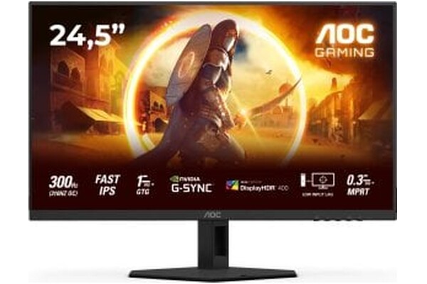 Monitor 24.5" AOC 25G4SRE czarny