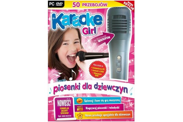 Karaoke Girl Nowa Edycja + mikrofon PC