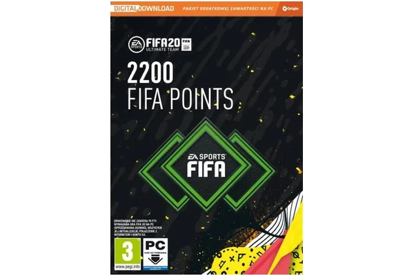 FIFA 20 Edycja 2200 punktów dodatek PC