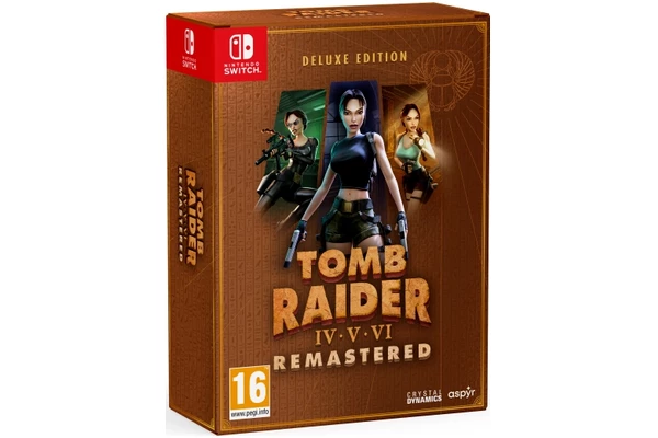 Tomb Raider IV VI Remastered Starring Lara Croft Edycja Deluxe Swicth Nintendo Switch