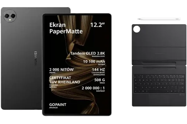 Tablet Huawei MatePad 12 Pro 12.20" HiSilicon Kirin 9000S 12.0GB/512GB, czarny + Klawiatura