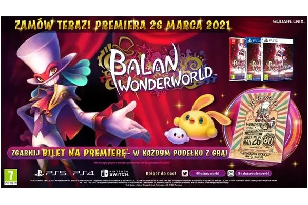 Balan Wonderworld PlayStation 4