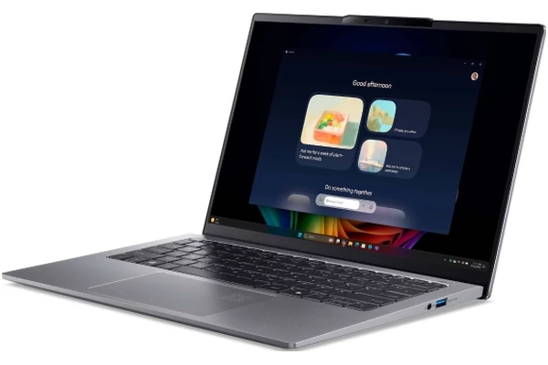 Laptop ACER Swift Go 14 14.0" AMD Ryzen AI 5 340 AMD Radeon 840M 32GB 512GB SSD Windows 11 Home srebrny