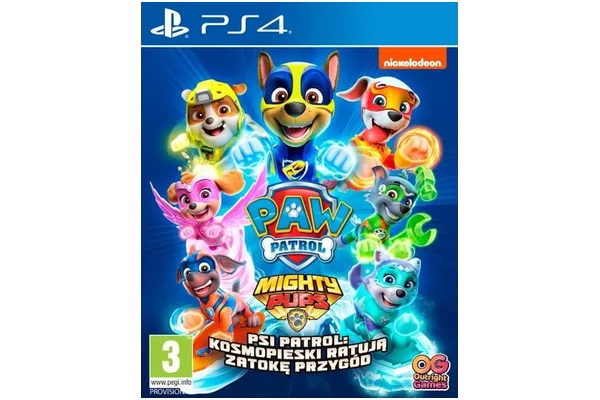 Psi Patrol Kosmopieski Ratują Zatokę Przygód PlayStation 4