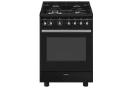 Kuchnia Smeg CX61GMBL płyta gazowa, piekarnik elektryczny