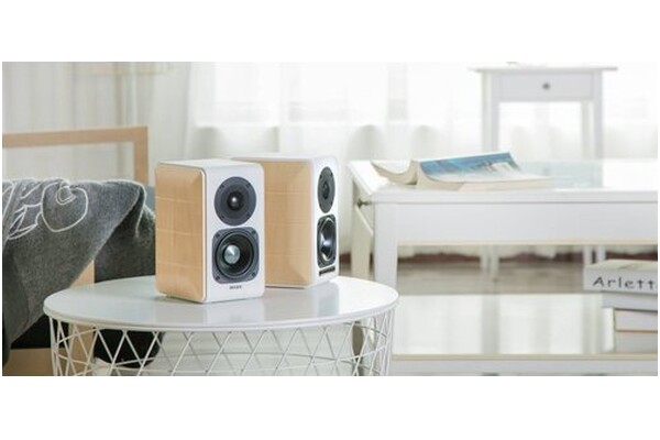 Kolumny Edifier S88DB 32W, 2szt., Biało-brązowy
