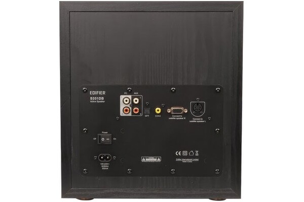 Kolumny Edifier S351DB 150W, 3szt., czarny