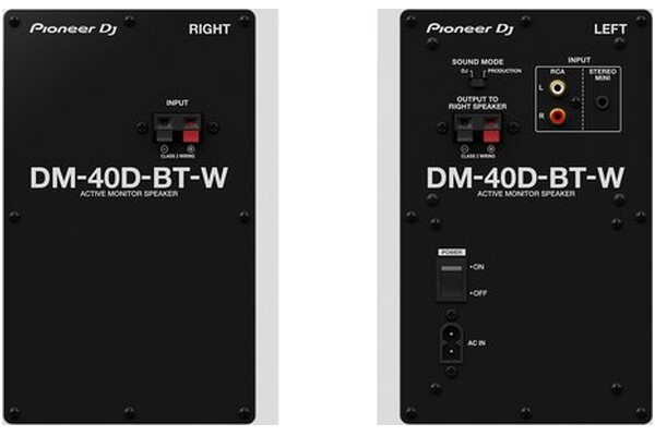 Kolumny Pioneer DM-40D-BTW 19W, 2szt., biały