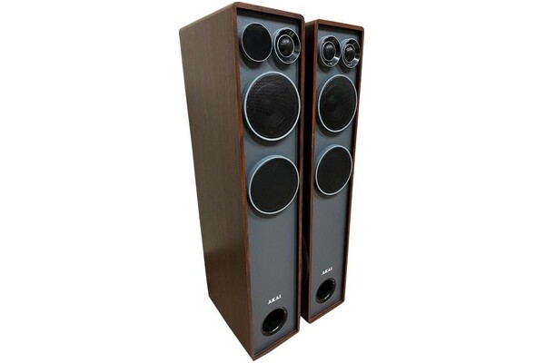 Kolumny AKAI SS061A-2086 120W, 2szt., brązowy