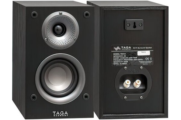 Kolumny TAGA Harmony TAV-507 330W, 5szt., czarny