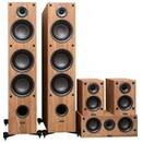 Kolumny TAGA Harmony TAV-507 330W, 5szt., Jasny dąb