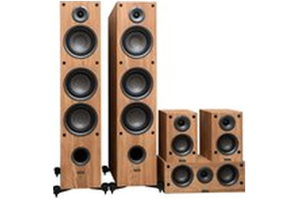 Kolumny TAGA Harmony TAV-507 330W, 5szt., Jasny dąb