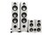 Kolumny TAGA Harmony TAV-507 330W, 5szt., biały