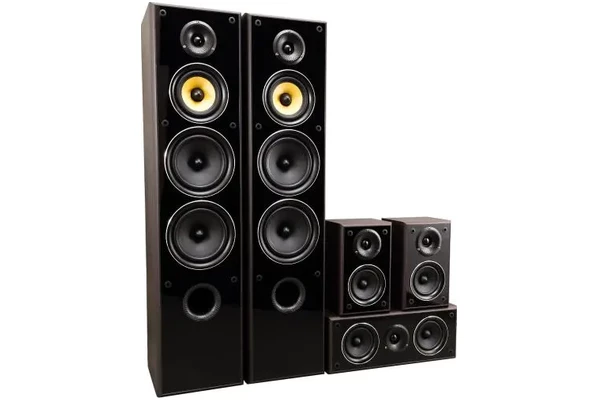 Kolumny TAGA Harmony TAV-606 V.3 330W, 5szt., modern wenge