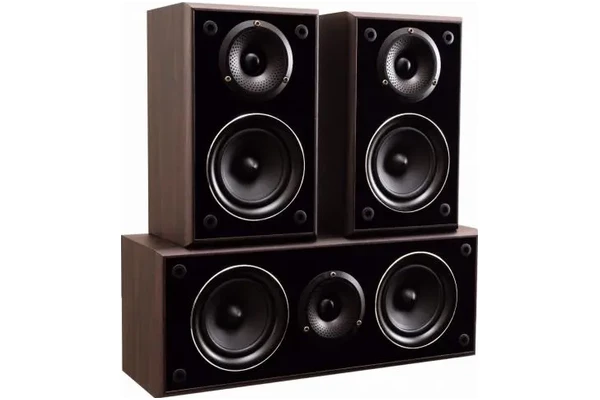 Kolumny TAGA Harmony TAV-606 V.3 330W, 5szt., modern wenge