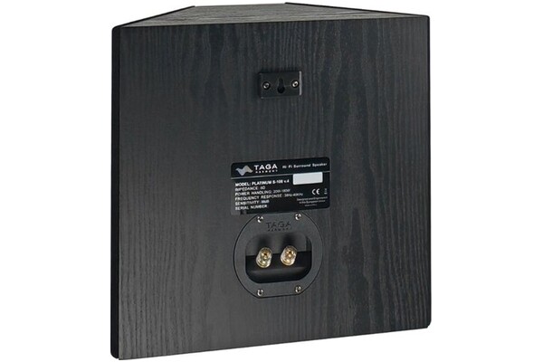 Kolumny TAGA Harmony S-100 V.4 Platinum 135W, 2szt., czarny