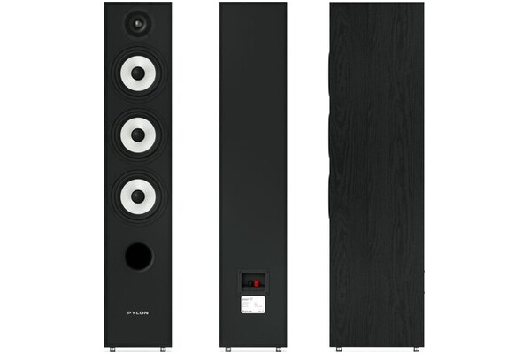 Kolumna Pylon Audio Pearl 27 100W, 1szt., Czarny jesion