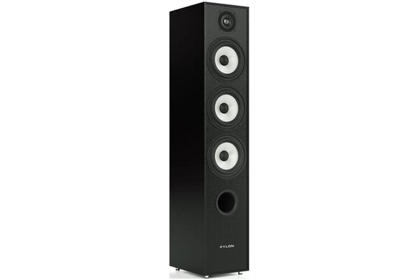 Kolumna Pylon Audio Pearl 27 100W, 1szt., czarne szczotkowane aluminium