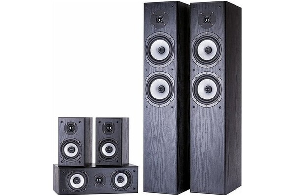Kolumny Wilson Cinematic 560W, 5szt., czarny