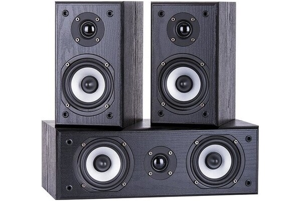 Kolumny Wilson Cinematic 560W, 5szt., czarny