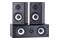 Kolumny Wilson Cinematic 560W, 5szt., czarny