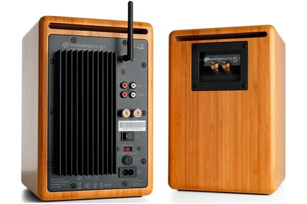 Kolumny Audioengine A5+ BT 55W, 2szt., brązowy