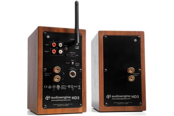 Kolumny Audioengine HD3 60W, 2szt., Orzech