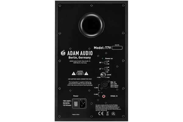Kolumna ADAM Audio T7V 70W, 1szt., czarny