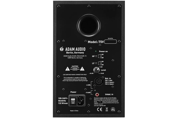 Kolumna ADAM Audio T5V 70W, 1szt., czarny