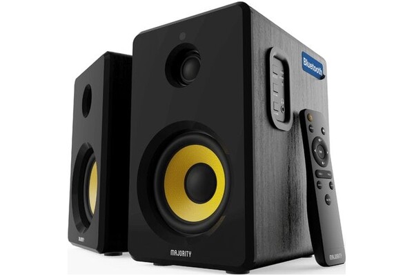 Kolumny Majority D40X 70W, 2szt., czarny