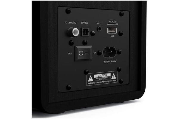 Kolumny Majority D40X 70W, 2szt., czarny