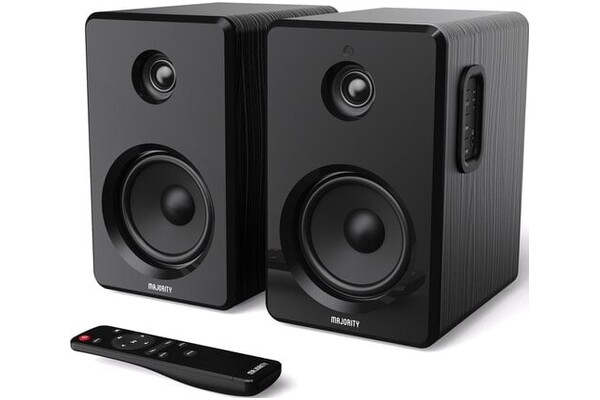 Kolumny Majority D40 60W, 2szt., czarny