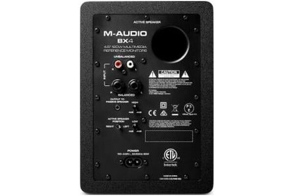 Kolumny M-Audio BX4 , 2szt., czarny