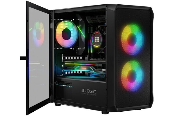 Mad Dog ARGB-A04WR16WP AMD Ryzen 5 16GB DDR4 AMD Radeon RX 6600 8GB 1TB SSD Windows 11 Professional